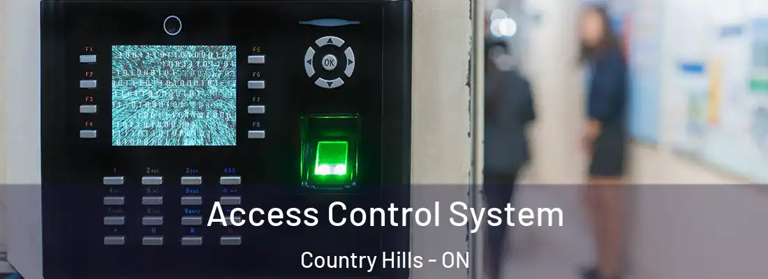  Access Control System Country Hills - ON