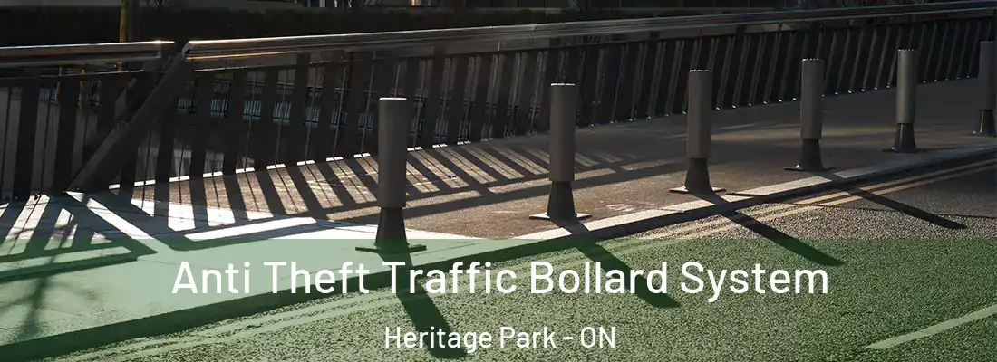  Anti Theft Traffic Bollard System Heritage Park - ON