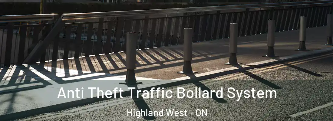  Anti Theft Traffic Bollard System Highland West - ON