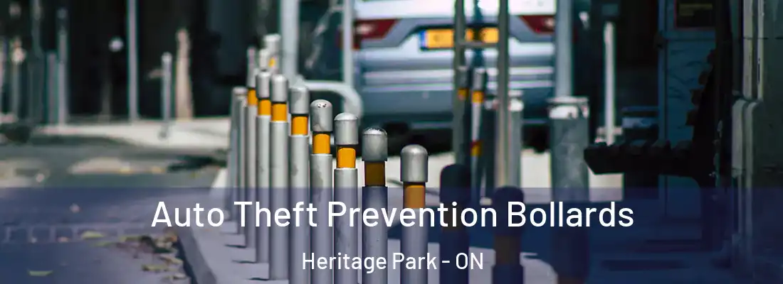  Auto Theft Prevention Bollards Heritage Park - ON