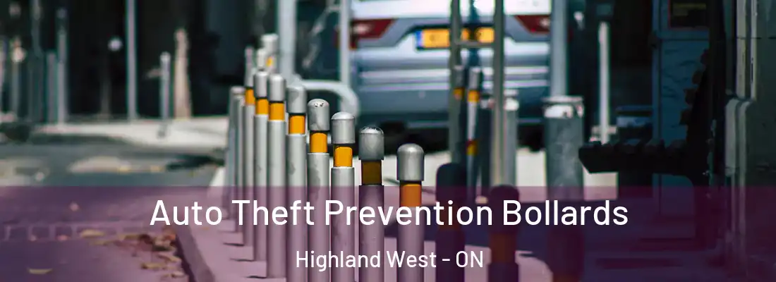  Auto Theft Prevention Bollards Highland West - ON