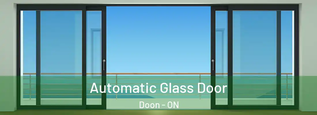  Automatic Glass Door Doon - ON