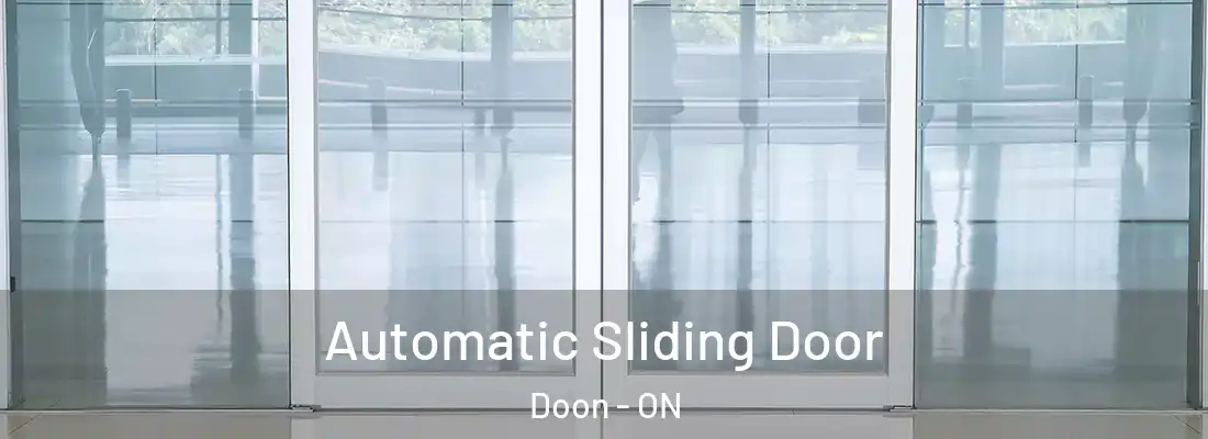  Automatic Sliding Door Doon - ON