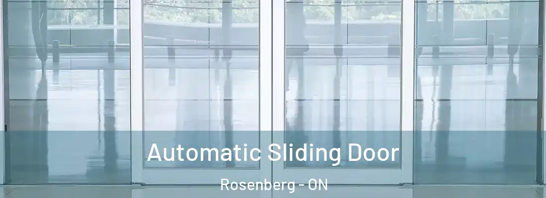  Automatic Sliding Door Rosenberg - ON