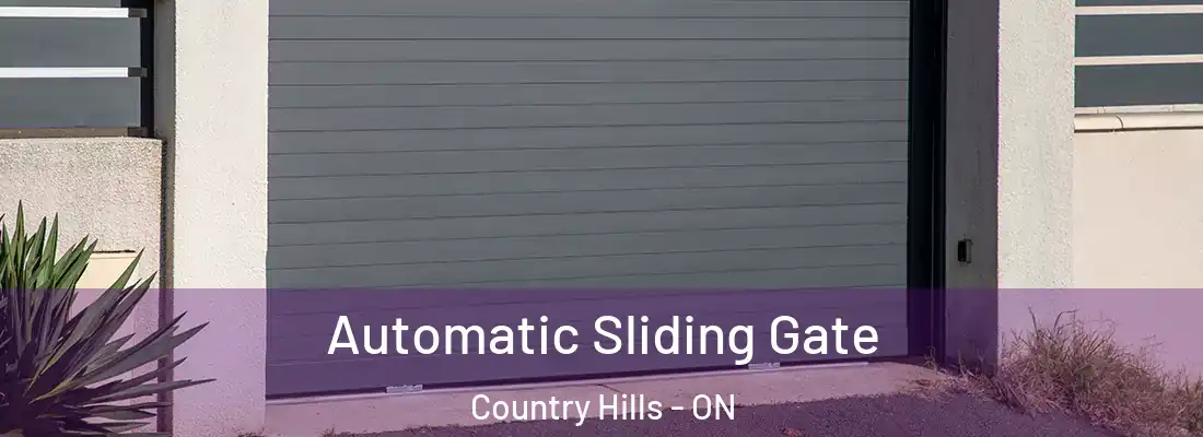  Automatic Sliding Gate Country Hills - ON