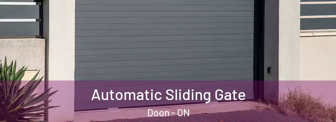  Automatic Sliding Gate Doon - ON