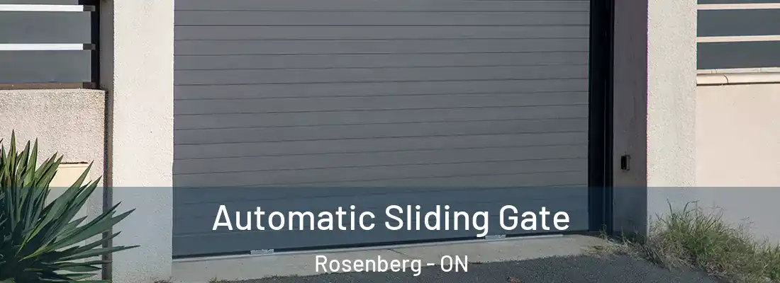  Automatic Sliding Gate Rosenberg - ON