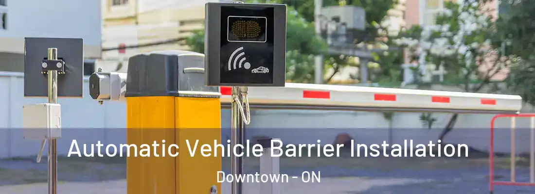  Automatic Vehicle Barrier Installation Downtown - ON