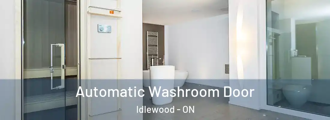  Automatic Washroom Door Idlewood - ON