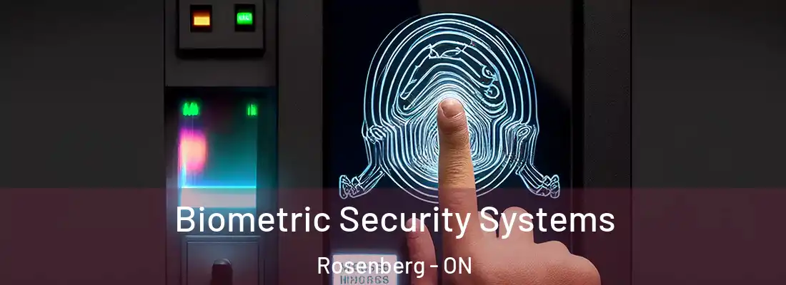  Biometric Security Systems Rosenberg - ON