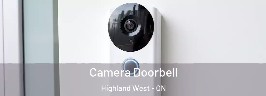  Camera Doorbell Highland West - ON