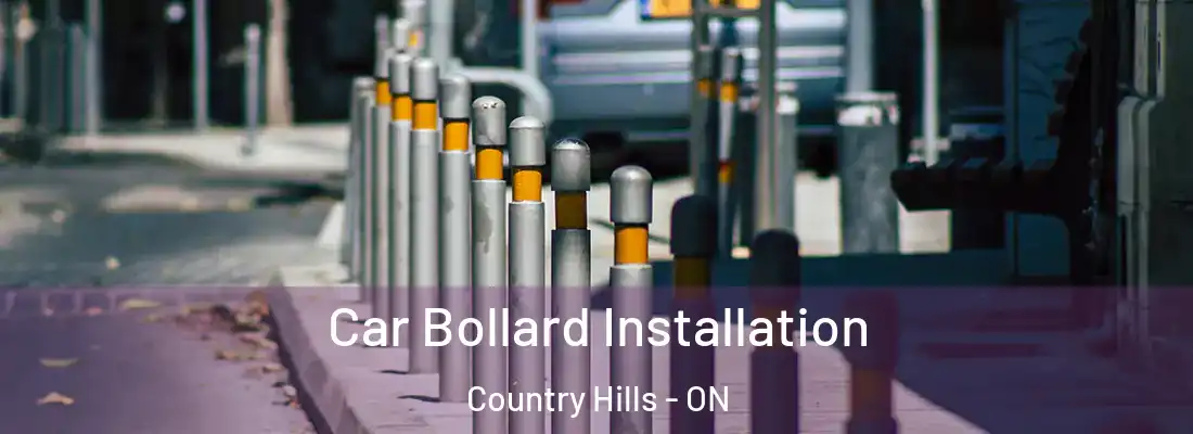  Car Bollard Installation Country Hills - ON