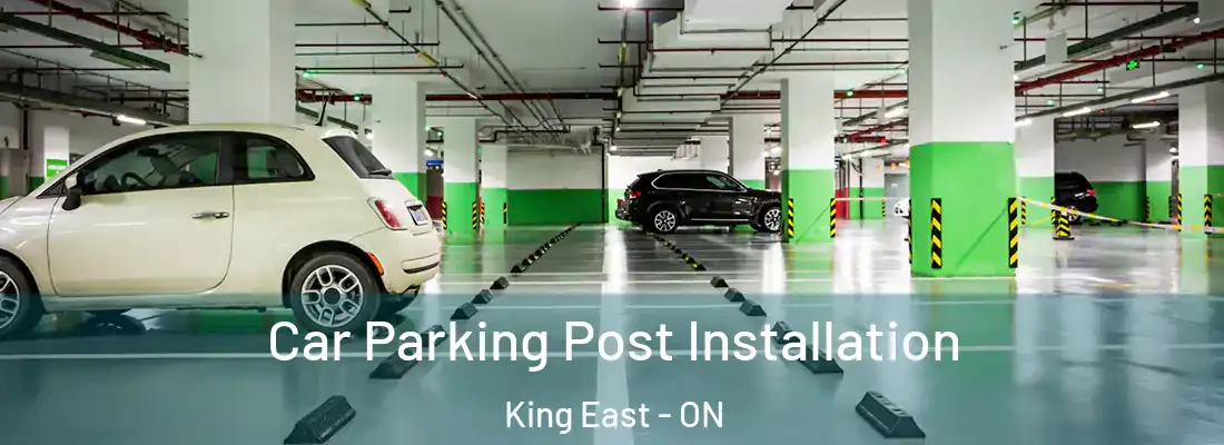  Car Parking Post Installation King East - ON