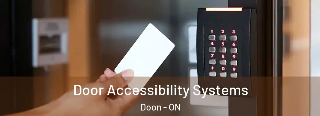  Door Accessibility Systems Doon - ON
