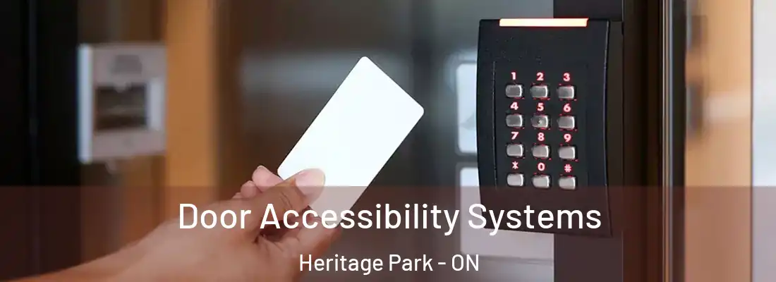  Door Accessibility Systems Heritage Park - ON