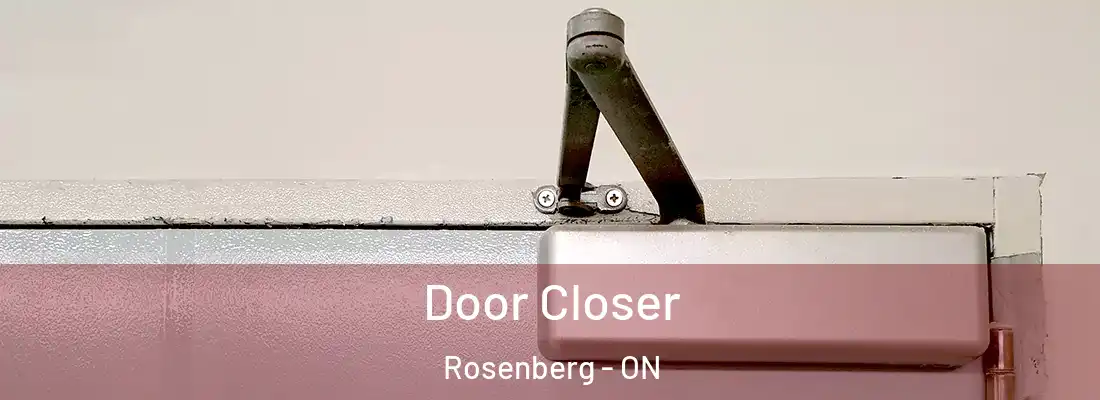  Door Closer Rosenberg - ON