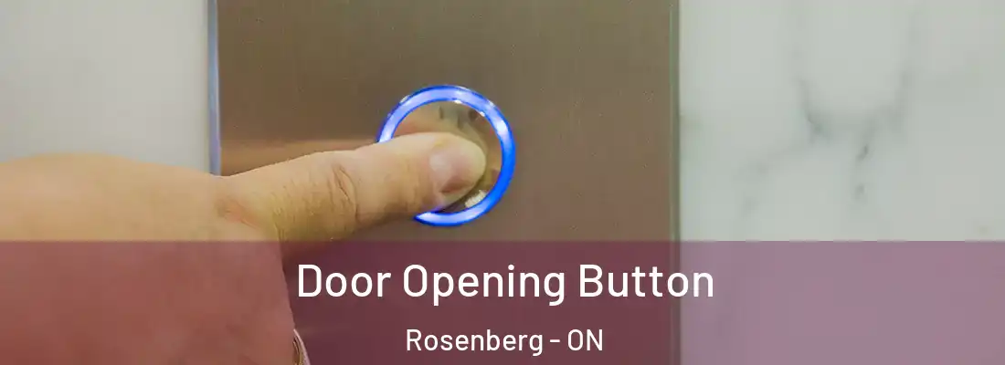  Door Opening Button Rosenberg - ON