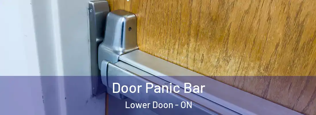  Door Panic Bar Lower Doon - ON