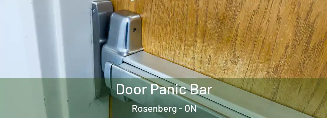  Door Panic Bar Rosenberg - ON