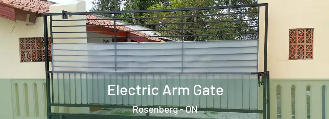  Electric Arm Gate Rosenberg - ON
