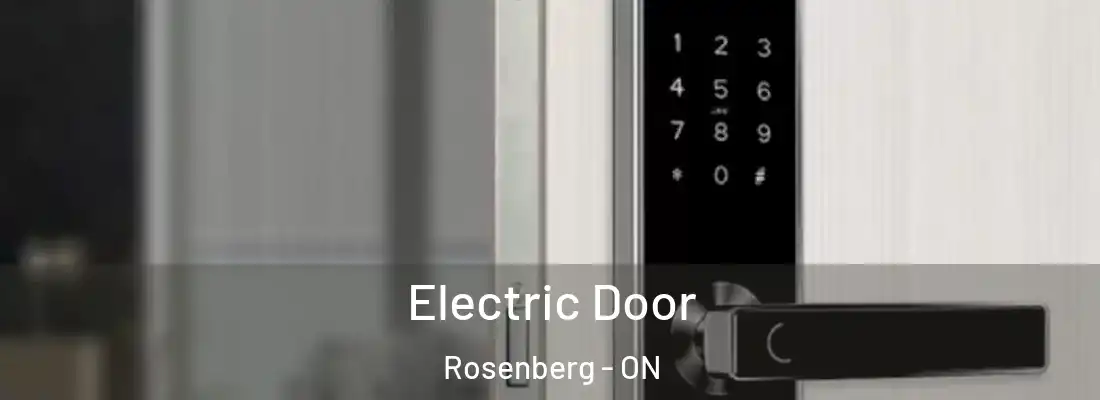  Electric Door Rosenberg - ON