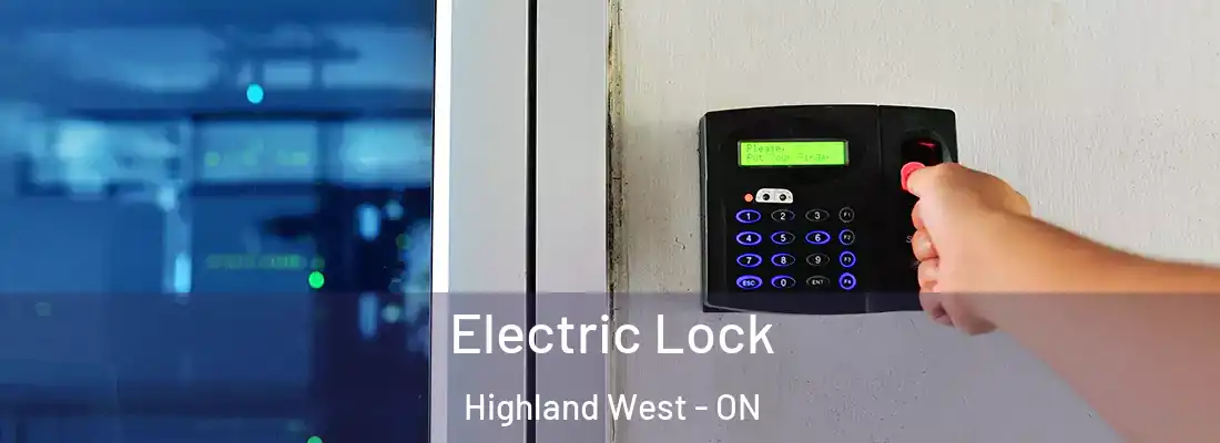  Electric Lock Highland West - ON