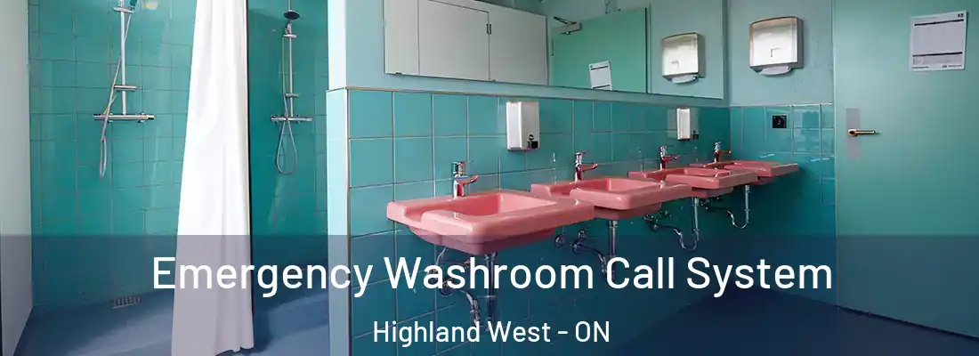  Emergency Washroom Call System Highland West - ON