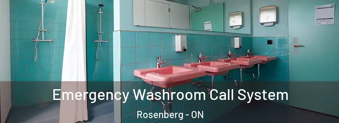 Emergency Washroom Call System Rosenberg - ON