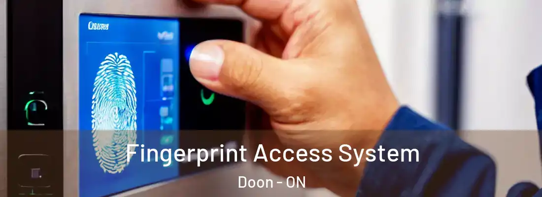  Fingerprint Access System Doon - ON