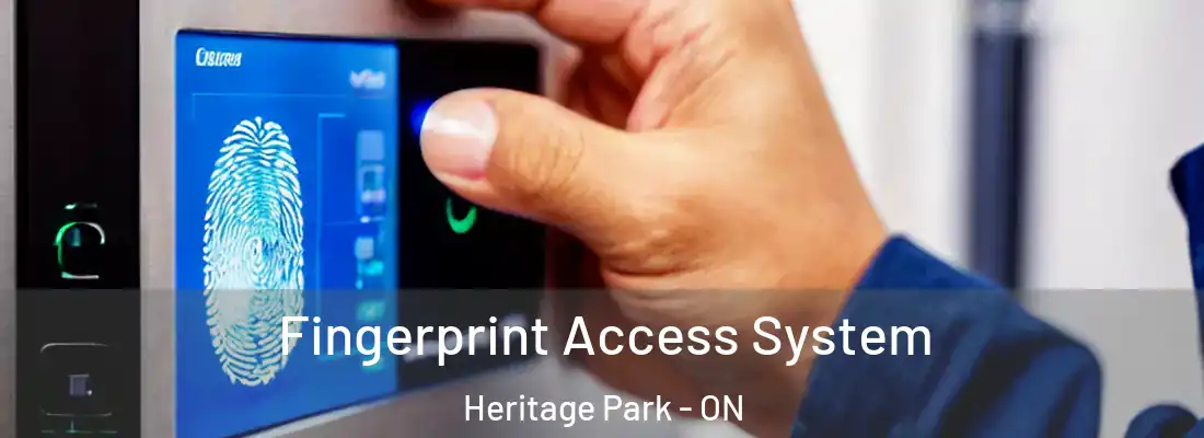  Fingerprint Access System Heritage Park - ON