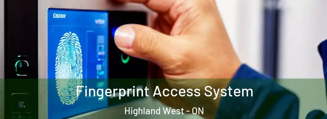  Fingerprint Access System Highland West - ON
