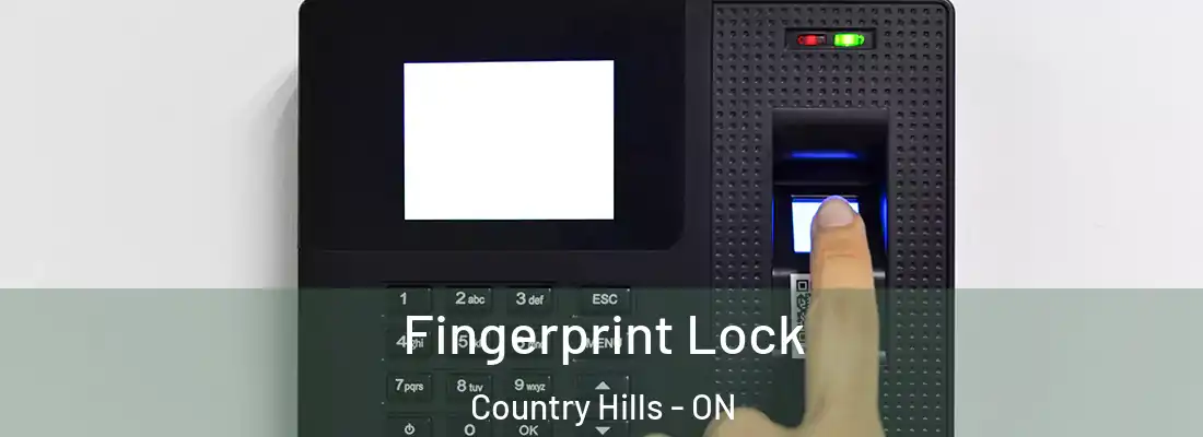  Fingerprint Lock Country Hills - ON