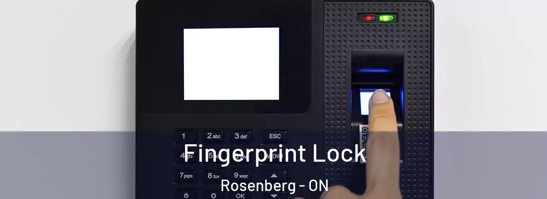  Fingerprint Lock Rosenberg - ON
