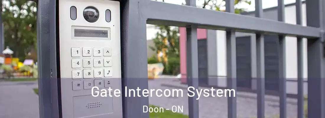  Gate Intercom System Doon - ON