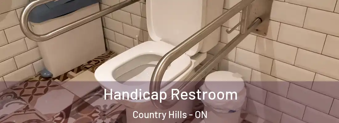  Handicap Restroom Country Hills - ON