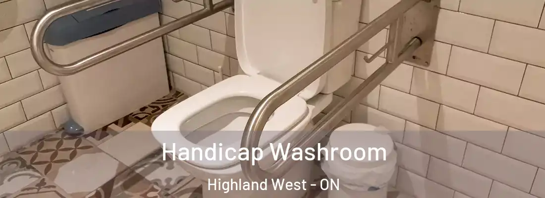  Handicap Washroom Highland West - ON
