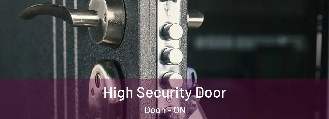  High Security Door Doon - ON