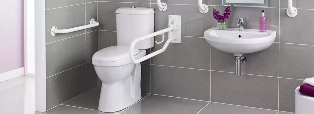 Modern Handicap Bathroom Solutions with Safety Features in Laurentian Hills, ON