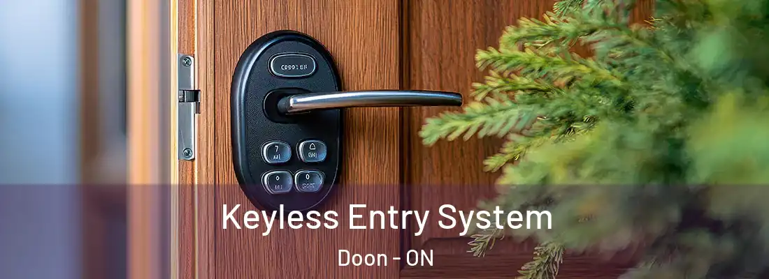  Keyless Entry System Doon - ON