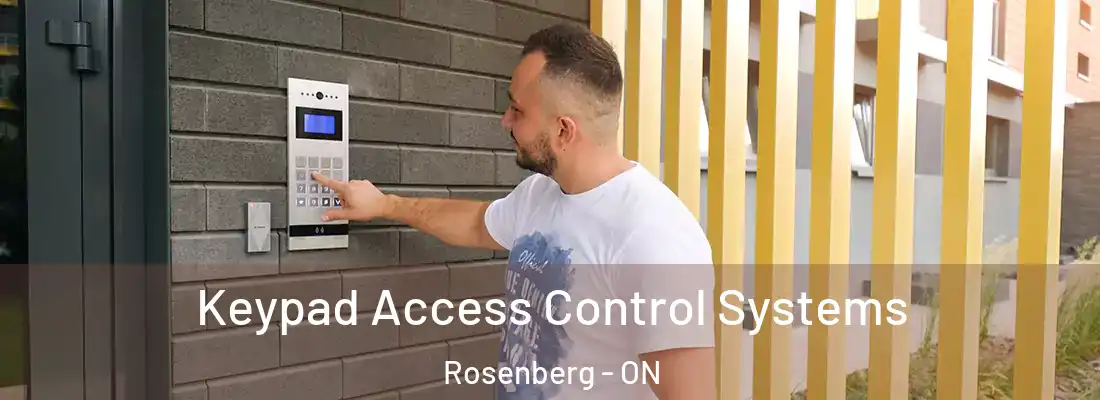  Keypad Access Control Systems Rosenberg - ON