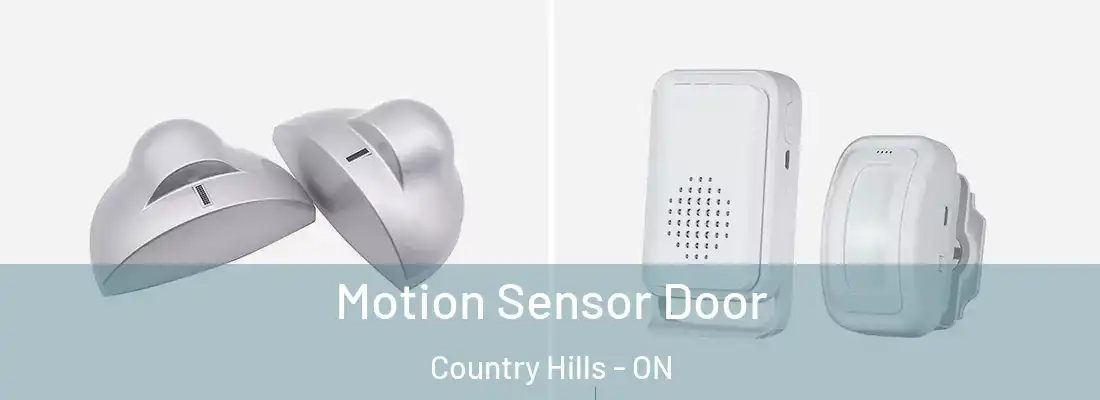  Motion Sensor Door Country Hills - ON