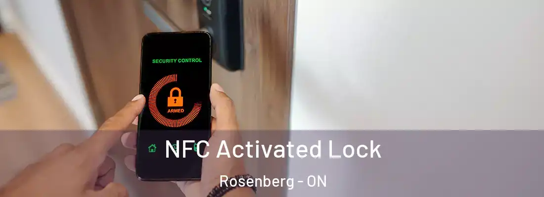  NFC Activated Lock Rosenberg - ON
