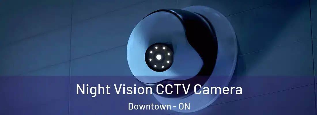  Night Vision CCTV Camera Downtown - ON