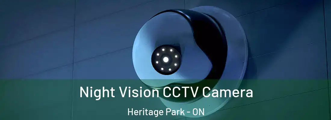  Night Vision CCTV Camera Heritage Park - ON
