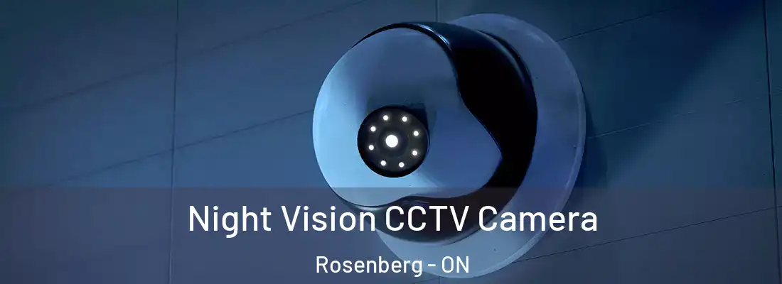  Night Vision CCTV Camera Rosenberg - ON