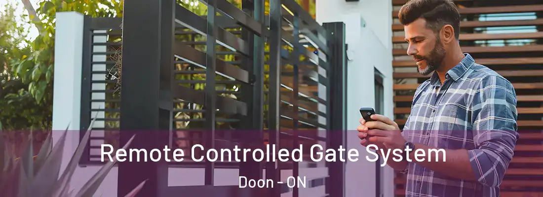  Remote Controlled Gate System Doon - ON