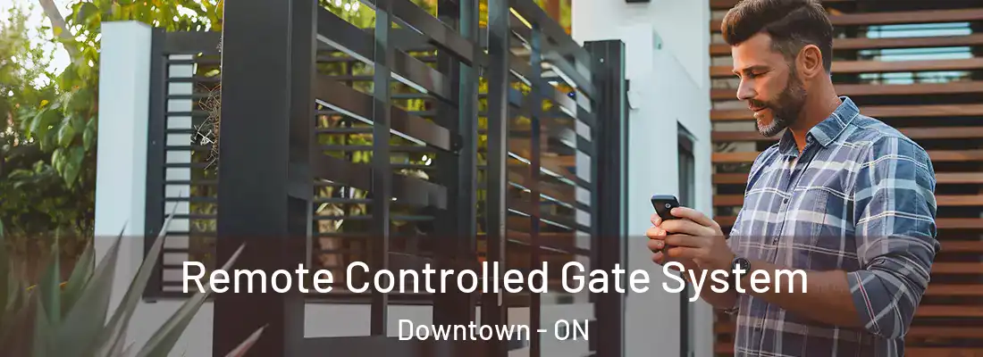  Remote Controlled Gate System Downtown - ON