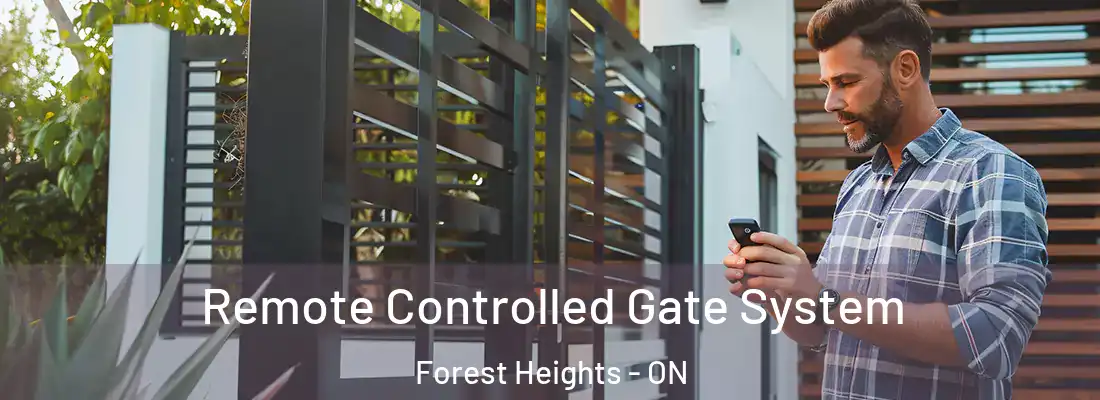  Remote Controlled Gate System Forest Heights - ON