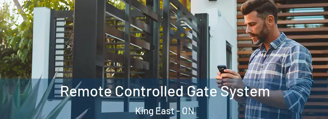  Remote Controlled Gate System King East - ON