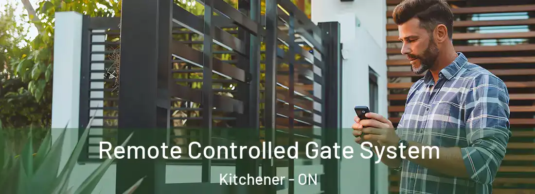  Remote Controlled Gate System Kitchener - ON